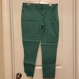 Green jeans